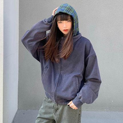 Retro Cleanfit Sweater Men's And Women's Niche Design Hoodie