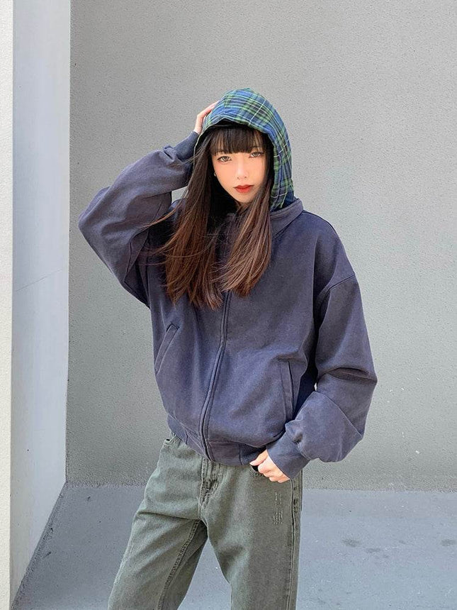 Retro Cleanfit Sweater Men's And Women's Niche Design Hoodie