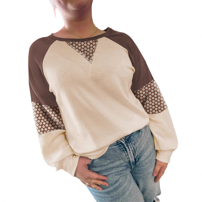 Women's Loose Versatile Casual Printed Sweatshirt