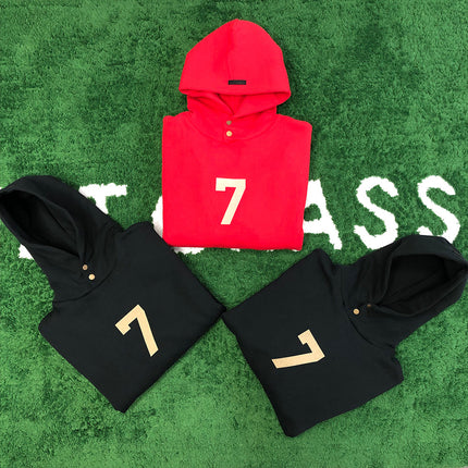 Men's Fashionable Flocking Printed Fleece Sweater