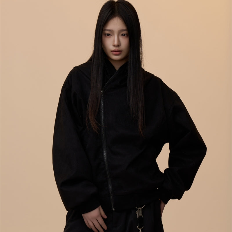 American Retro Shaped Deconstruction Wizard's Hat Cardigan J