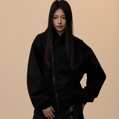 American Retro Shaped Deconstruction Wizard's Hat Cardigan Jacket