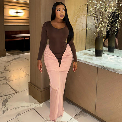 European And American Women's Mid-length Dresses