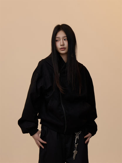 American Retro Shaped Deconstruction Wizard's Hat Cardigan Jacket