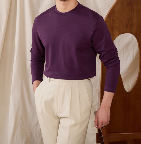 Commuting Daily Basic All-matching Long Sleeve