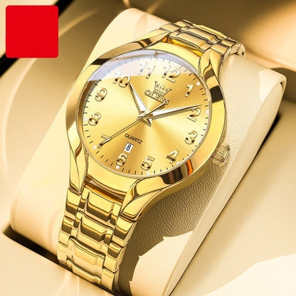 Men's Versatile Fashion Three-dimensional Dial Quartz Watch