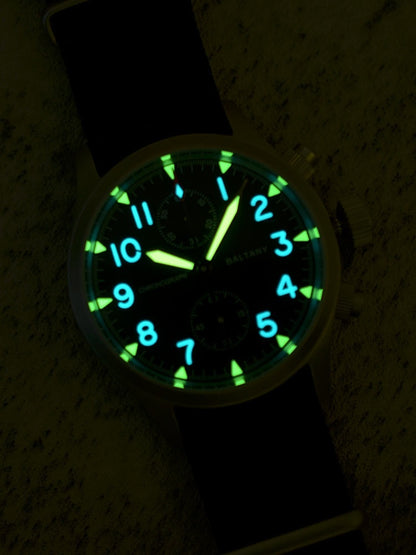Prodigal Retro Waterproof Stainless Steel Luminous Multifunction Quartz Watch