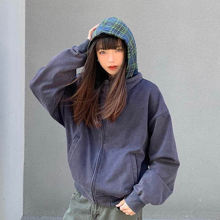 Retro Cleanfit Sweater Men's And Women's Niche Design Hoodie