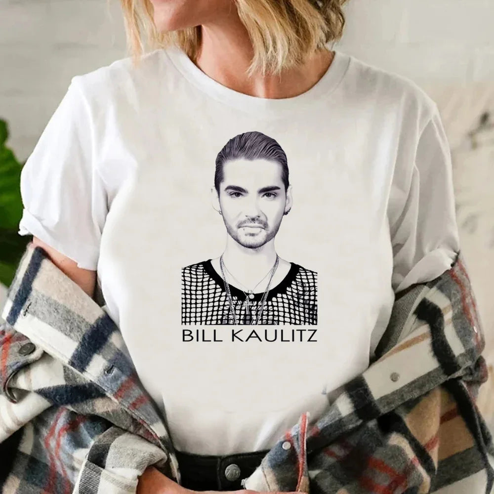 Tokio Hotel t-shirts women anime harajuku Tee girl designer Japanese manga clothes