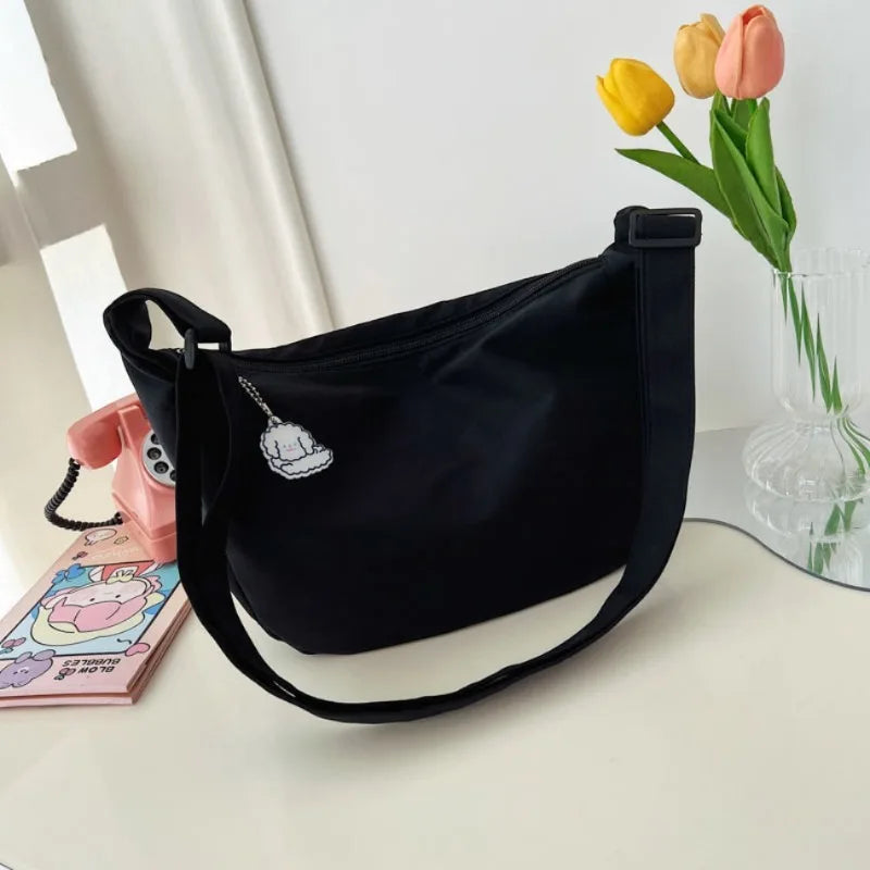 Shoulder Bag Women Simple Multifunction Handbags Large Capacity Crossbody Bag Women Teens Purse Crossbody Travel Shopping Bag