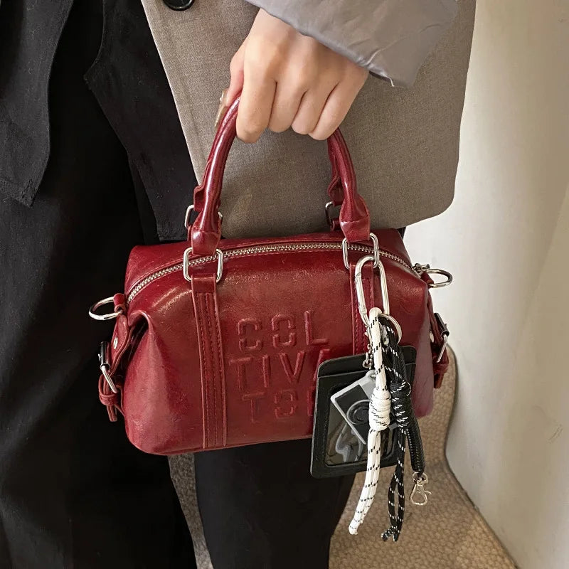 Ladies' Shoulder Bag Retro Trend Niche Handbag Pillow Bag Versatile High-end Fashionable Commuting Crossbody Bag Women Handbags