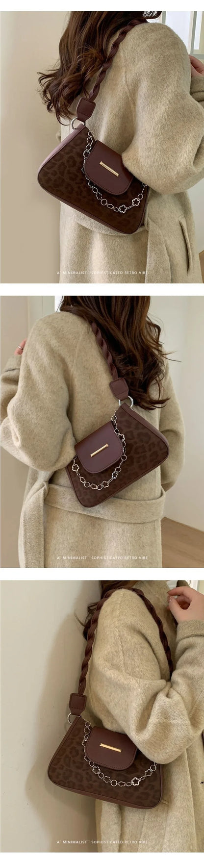 Women  Shoulder Bags Fashion Crossbody Bag For Work Shopping Travel Daily Retro Crossbody Bag Versatile Handbag