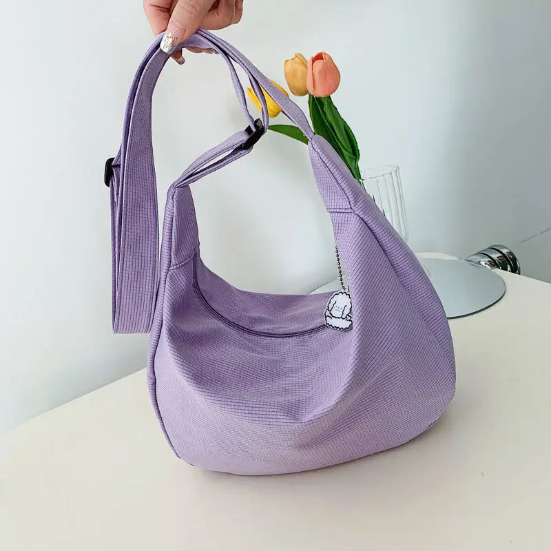 Shoulder Bag Women Simple Multifunction Handbags Large Capacity Crossbody Bag Women Teens Purse Crossbody Travel Shopping Bag