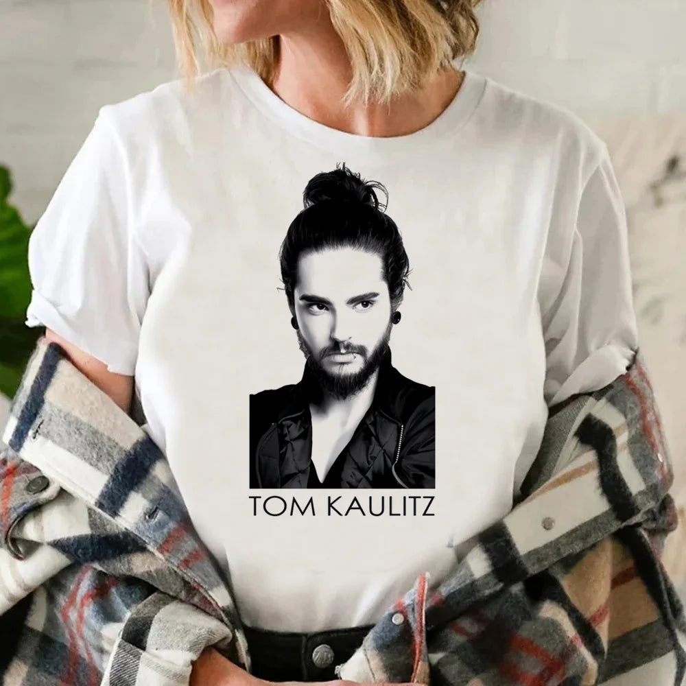 Tokio Hotel t-shirts women anime harajuku Tee girl designer Japanese manga clothes