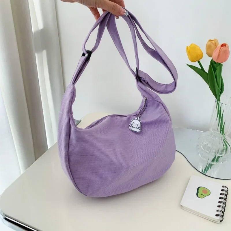 Shoulder Bag Women Simple Multifunction Handbags Large Capacity Crossbody Bag Women Teens Purse Crossbody Travel Shopping Bag