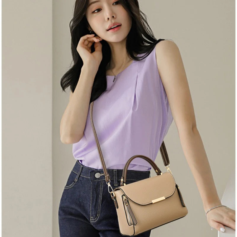 Luxury Fashionable Shoulder Bag Female Bags Womens Leather Handbags Multicolor High Capacity Crossbody Bags for Ladies Handbags