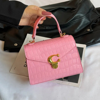 Luxury Brand Style Handbag for Ladies - Soft Leather Crossbody Bag with Adjustable Shoulder Strap