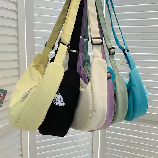 Shoulder Bag Women Simple Multifunction Handbags Large Capacity Crossbody Bag Women Teens Purse Crossbody Travel Shopping Bag