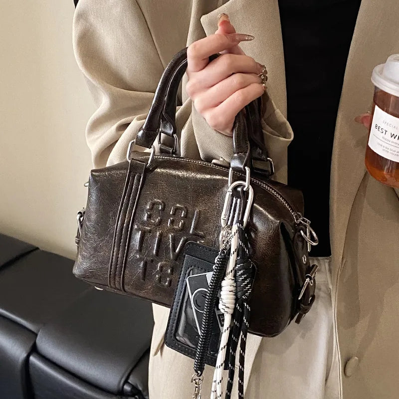 Ladies' Shoulder Bag Retro Trend Niche Handbag Pillow Bag Versatile High-end Fashionable Commuting Crossbody Bag Women Handbags