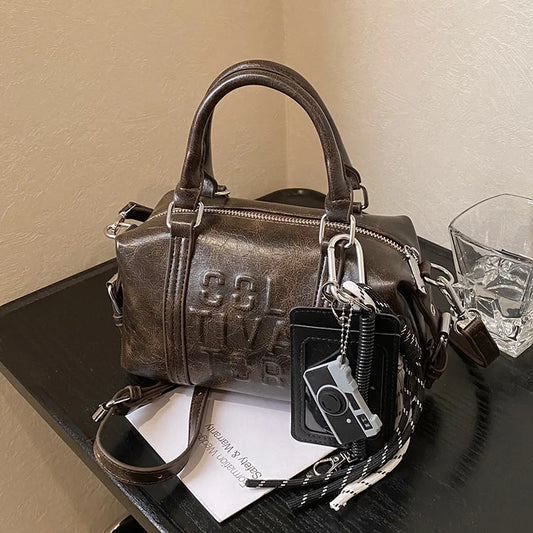 Ladies' Shoulder Bag Retro Trend Niche Handbag Pillow Bag Versatile High-end Fashionable Commuting Crossbody Bag Women Handbags