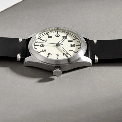 German WW2 Watches Flieger Aviator Pilot Wristwatch Arrow WWII Clock Arrow Waterproof