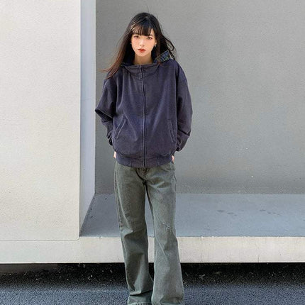 Retro Cleanfit Sweater Men's And Women's Niche Design Hoodie