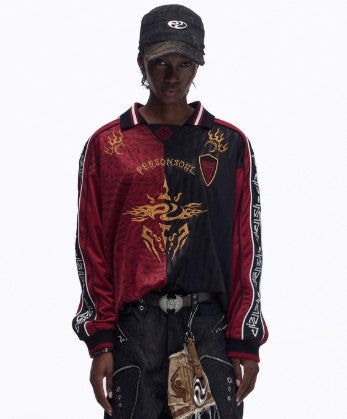 Ethnic-style Football Jersey With A Relaxed Sporty Fit