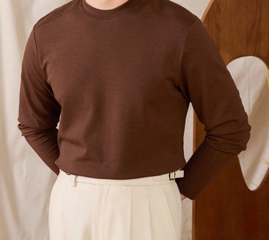 Commuting Daily Basic All-matching Long Sleeve