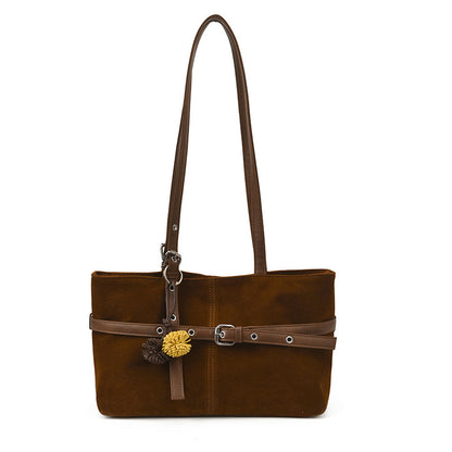 All-match One-shoulder Underarm Retro Commuter Tote